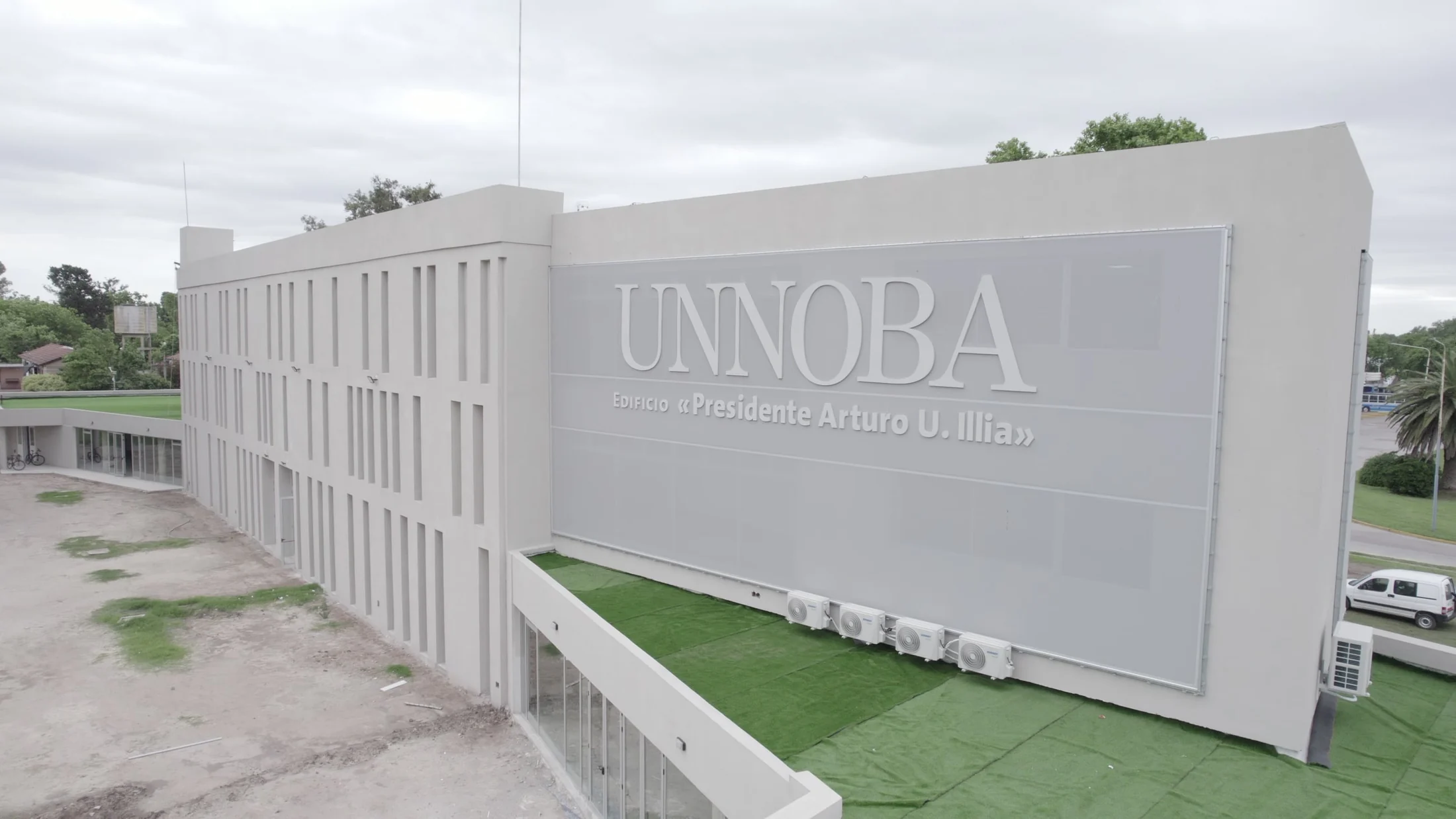 UNNOBA Pergamino — Implantación aérea